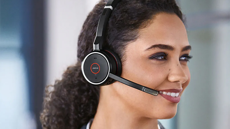 Jabra evolve 75 online ms stereo wireless headset